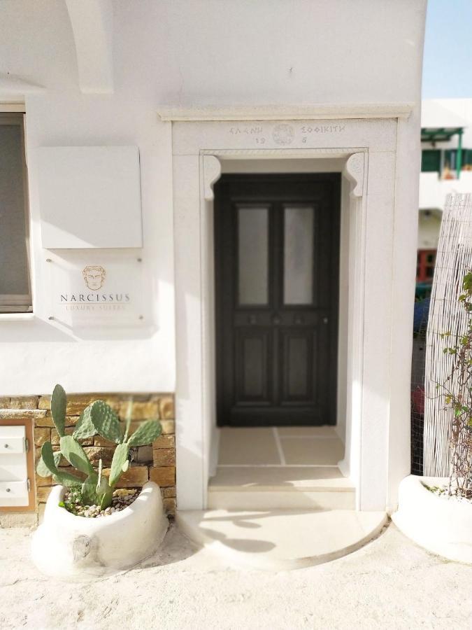 Narcissus Luxury Suites Naxos City Exterior foto